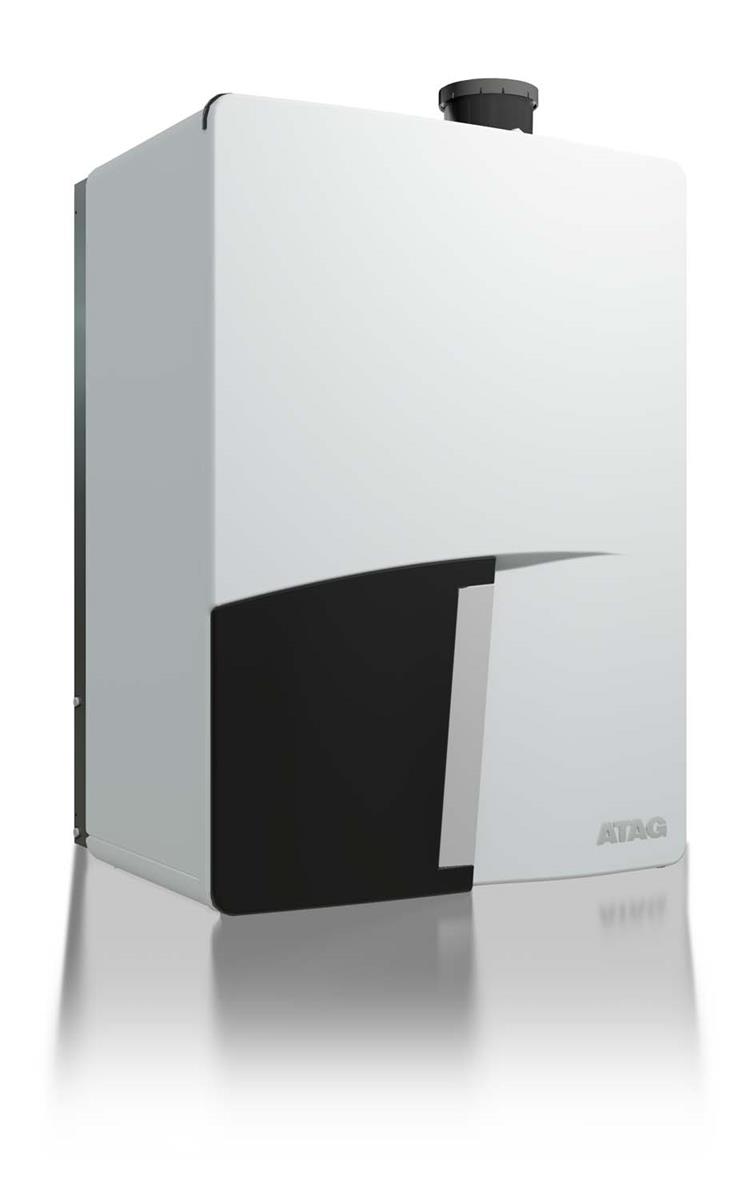 Atag Q-serie Q25SR solo chaudière mural à condensation (gaz) 24 kW - ERP label CV: A — vue 2